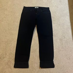 Naked and Famous Weird Guy Indigo Tradition Canvas Size 33